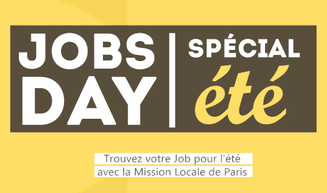 Le 28 mai, la Mission Locale de Paris organise son Jobs Day spécial été