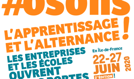 “Osons l’apprentissage” : Du 22 au 27 juin 2020, des entreprises et écoles en Ile-de-France vous ouvrent leurs portes !