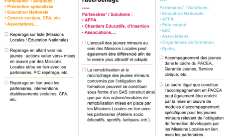 Info UNML :Le programme «Avenir en main 16-18» porté par les Missions Locales