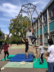 Atelier cirque MLP prend ses quartiers dété