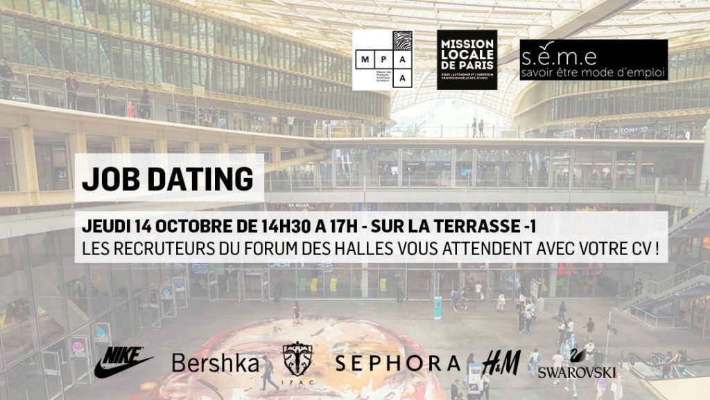 Job dating du forum des halles