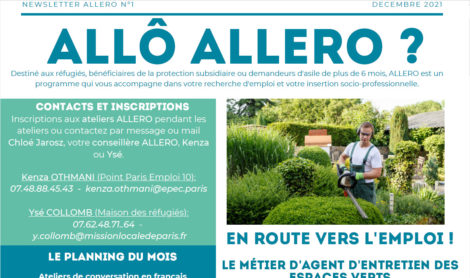 Allo ALLERO : la newsletter du dispositif ALLERO est sortie !