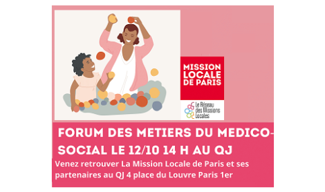 Forum des métiers du médico social le 12 octobre