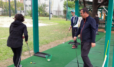 Découverte du golf à la Mission Locale de Paris