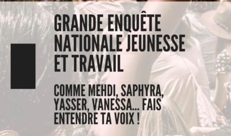 Grande enquête nationale jeunesse et travail