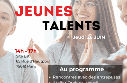 Forum Jeunes Talents 2025 : un temps fort pour les jeunes du 19ᵉ arrondissement de Paris
