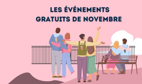 Événements gratuits de la rentrée – notre sélection du mois de novembre