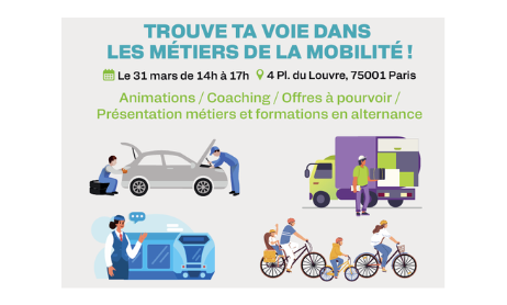 Forum alternance « Trouve ta voie dans les métiers de la mobilité »