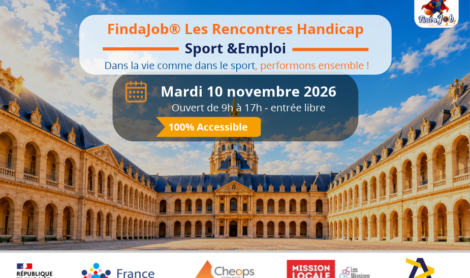 Forum FindaJob® – Les Rencontres Handicap, Sport & Emploi aux Invalides !