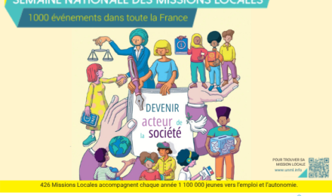 💪 Semaine nationale des Missions Locales : devenez acteur·rice de la société !