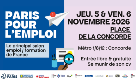 🚀 Paris pour l’emploi 2026 : trouvez votre prochaine opportunité !