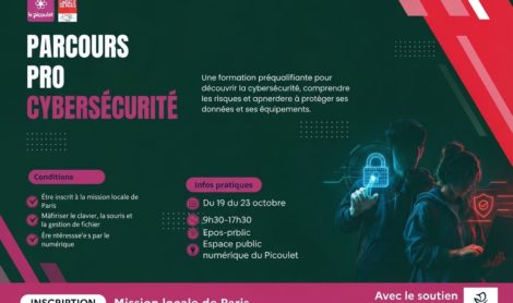 Parcours module pro numérique – lundi 19 au 23 octobre 2026